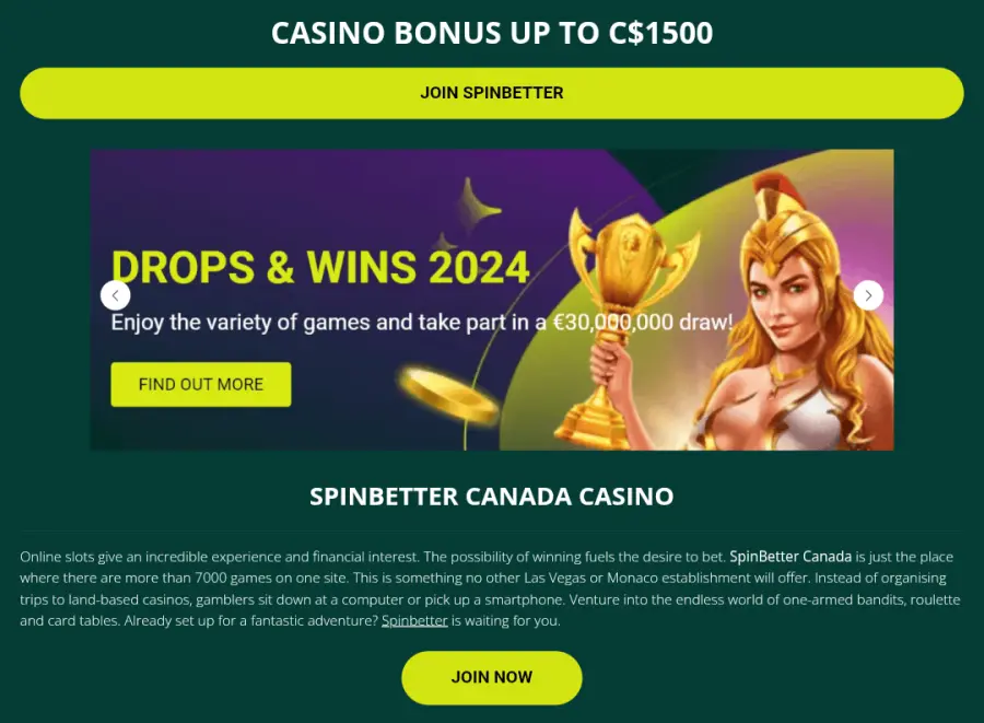 Online casino canada